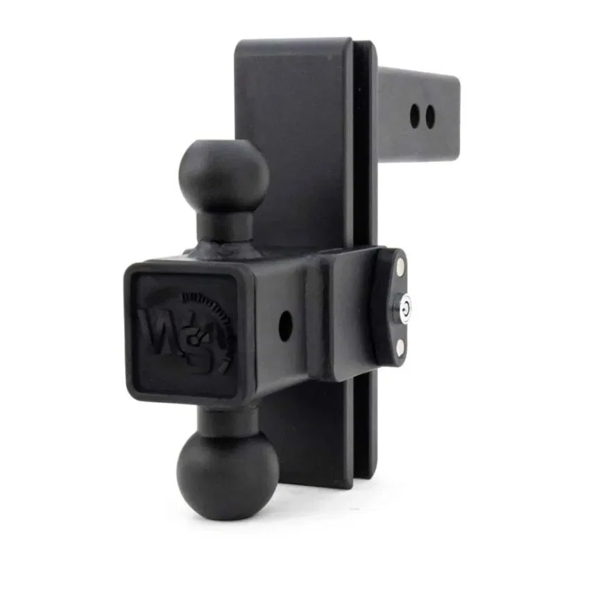 STB6-2.5-KA – WEIGH SAFE Trailer Hitch Ball Mount, Fits 2-1/2 Inch Receiver 25000 Gross Trailer Weight Adjustable Sto...